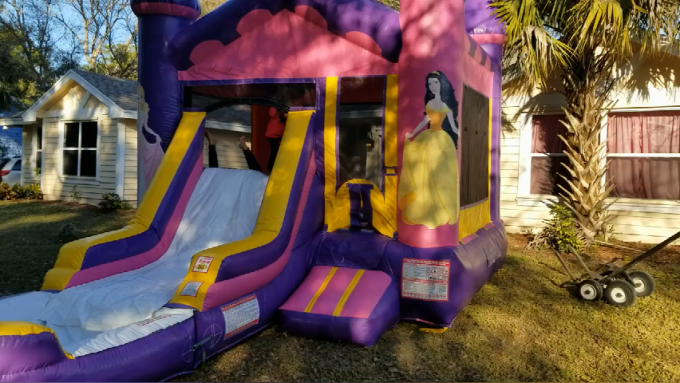 inflatable Jumping Castle/跳躍の爆発の城4M× 6M× 4M人形の王女